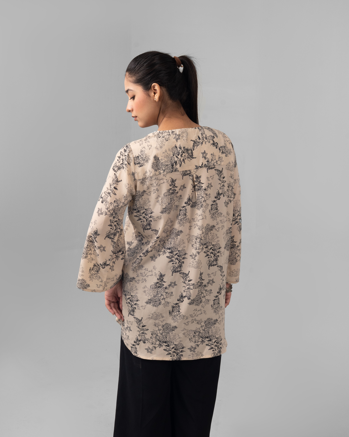 Botanicals brown top and bottoms co-ord set - ELYRA